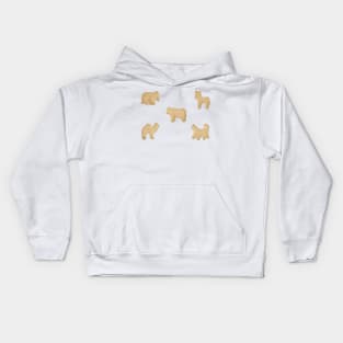 Animal crackers Kids Hoodie